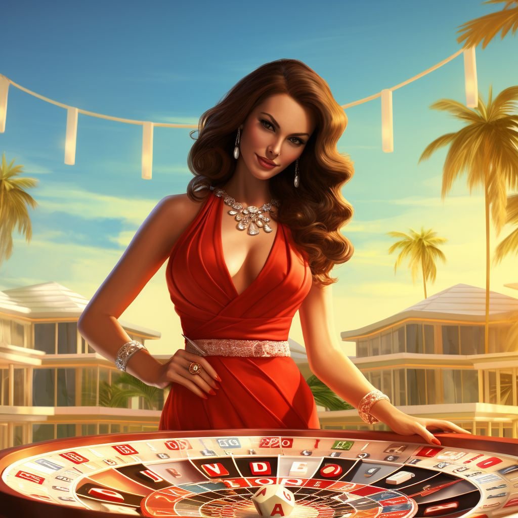 Live Capsa Banting table with live dealer and cards displayed